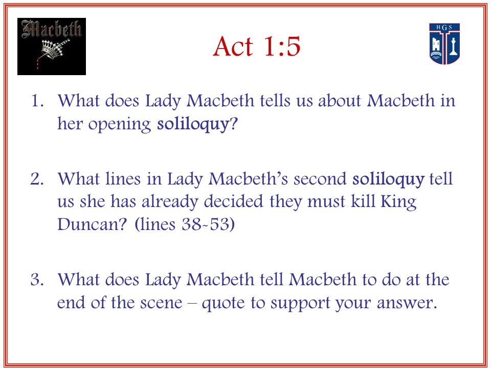 Lady macbeth monologue act 5 sense 1